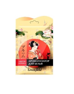 Саше ароматическое Японская серия Цветок лотоса Greenfield