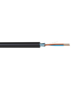 Кабель микрофонный WMC2450FL балансный 50м 24 AWG FRNC LSZH 0 2мм диаметр 3 7мм экран медь 25x0 1мм  Wize