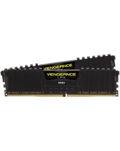 Модуль памяти DDR4 32GB 2 16GB CMK32GX4M2Z3600C18 VENGEANCE LPX black PC4 28800 3600MHz CL18 радиато Corsair