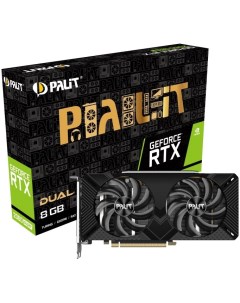 Видеокарта PCI E GeForce RTX 2060 SUPER Dual NE6206S018P2 1160A 1 8GB GDDR6 256bit 12nm 1470 14000MH Palit