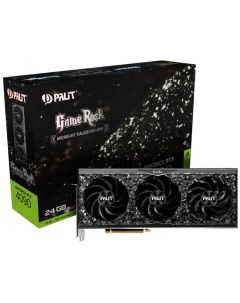 Видеокарта PCI E GeForce RTX 4090 GameRock NED4090019SB 1020G 24GB GDDR6X 384bit 4nm 2235 21000MHz H Palit