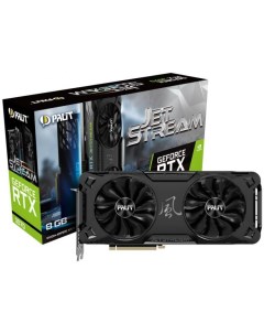 Видеокарта PCI E GeForce RTX 3070 JetStream NE63070019P2 1040J 8Gb GDDR6 256bit 3 DP HDMI Palit