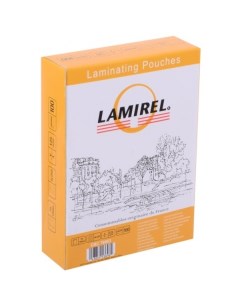 Пленка LA 78663 для ламинирования Lamirel 75x105мм 125мкм 100шт Fellowes