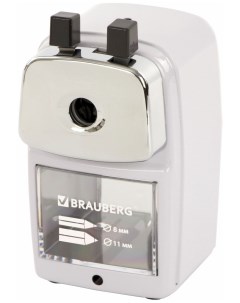 Точилка механическая METALLIC X для карандашей 8 11мм 228481 Brauberg