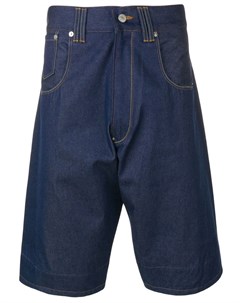 Junya watanabe man x levi s джинсовый шорты с контрастной строчкой l синий Junya watanabe man x levi's