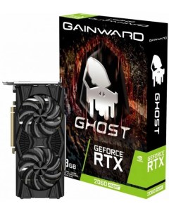 Видеокарта PCI E GeForce RTX 2060 SUPER Ghost NE6206S018P2 1160X 1 8GB GDDR6 256bit 12nm 1470 14000M Palit