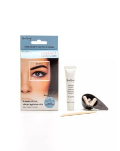 Eyebrow Tint Dark Brown Краска хна в капсулах для бровей темно коричневая 4 капсулы Godefroy