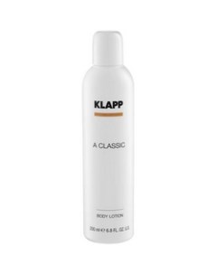 A Classic Body Lotion Лосьон для тела 200 мл Klapp