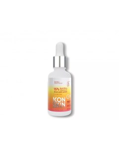 Пилинг с витамином С с 15 комплексом кислот для всех типов кожи лица 30 мл Icon skin