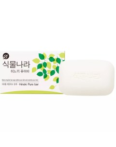 Туалетное мыло с экстрактом японского кипариса Botanic Nation Hinoki Pure Bar 100 г Cj lion