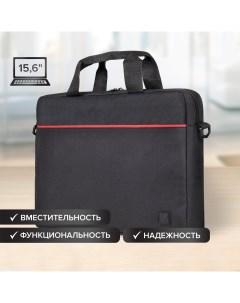 270829 Сумка портфель Practical с отделением для ноутбука 15 6 черная 29х40х7 см 270829 Brauberg