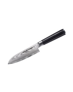 Нож сантоку Damascus 14 5 см G 10 дамаск 67 слоев Samura