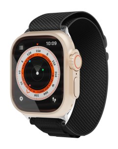 Ремешок нейлоновый Extreme Band для Apple Watch 42 44 45 49mm черный Vlp