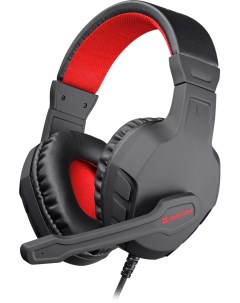 Наушники игровые Gaming Cujo Black Red 64505 Defender