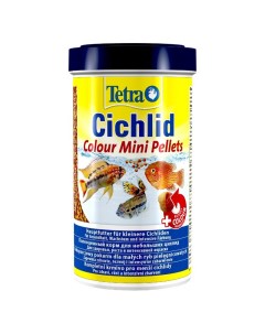 Корм для рыб Cichlid Colour Mini для всех видов цихлид для улучшения окраса 500мл Tetra