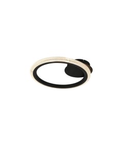 Потолочный светильник Ring 1 золотой с черным Schuller