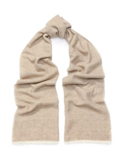 Кашемировый шарф с необработанным краем Kiton