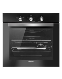 Газовый духовой шкаф B6GB12016 газовый гриль таймер Simfer