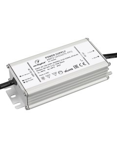 Блок питания ARPV UH24075 PFC 24V 3 1A 75W IP67 Металл 7 лет 025028 Arlight