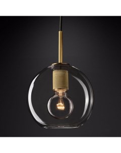 Подвесной светильник Rh Utilitaire Globe Pendant Brass 40 2333 123652 22 Imperiumloft