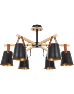 Потолочная люстра на штанге Thomas A7032PL 6BK Arte lamp