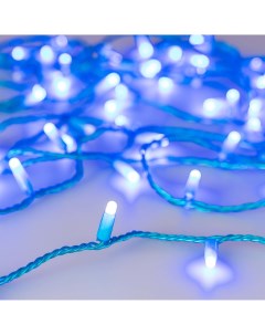 Светодиодная гирлянда ARD STRING CLASSIC 10000 BLUE 100LED MILK FLASH Blue 230V 7W IP65 031199 Ardecoled