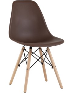 Стул Eames Style DSW коричневый УТ000002356 Stool group