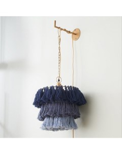 Подвесное бра Tassel Wall синий Tassel Wall01 178399 26 Imperiumloft