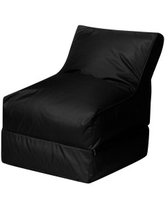 Кресло Лежак Раскладной Черный Классический Dreambag