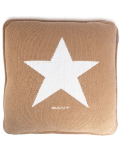 Наволочка декоративная Star Knit цвет песочный Gant home