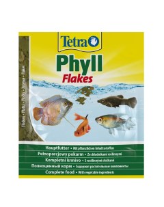 Корм для рыб Phyll в хлопьях для всех видов рыб 12г Tetra