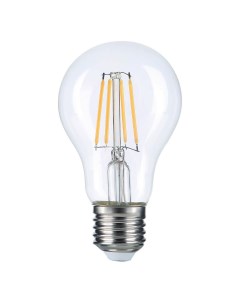 Лампа светодиодная филаментная E27 7W 4500K груша прозрачная TH B2060 Thomson