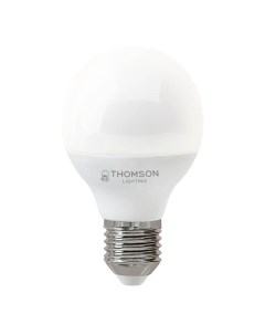 Лампа светодиодная E27 4W 4000K шар матовая TH B2362 Thomson