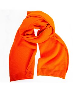 Оранжевый шерстяной шарф Like my mother