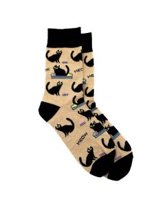 Носки Wow Кот в лотке р 40 45 Krumpy socks