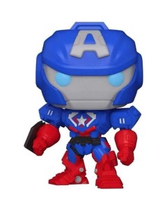 Фигурка POP Bobble Marvel Avengers Mech Strike Captain America Funko