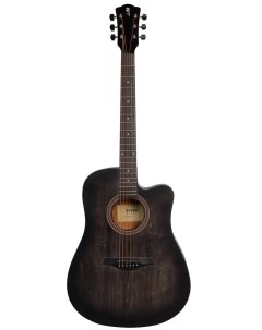 Акустические гитары Aurora D1 C BK Полупрозрачный Черный Rockdale