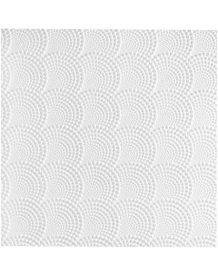 Плитка потолочная бесшовная полистирол белая Формат Веер 50 x 50 см 2 м Format