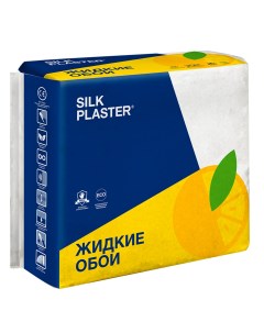Жидкие обои Absolute А302 0 83 кг цвет желтый пастельный Silk plaster