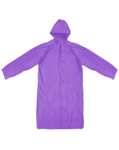 Плащ дождевик 466767 цвет фиолетовый размер S Garden show