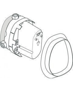 Скрытая часть A2353NU Ideal standard