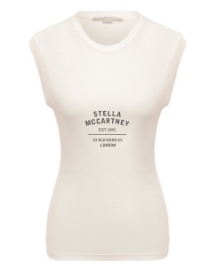 Хлопковая майка Stella mccartney