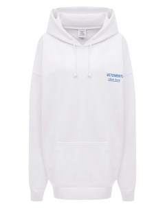 Хлопковое худи Vetements