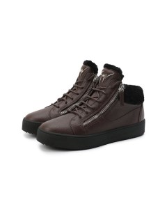 Кожаные кеды Cole Giuseppe zanotti design