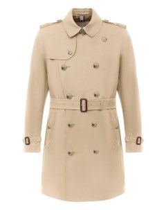 Хлопковый тренч Kensington Burberry