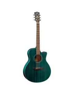 Акустические гитары EAC All Mahogany Blue Matt Kepma