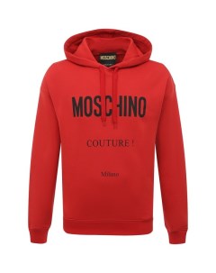 Хлопковое худи Moschino