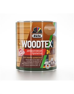 Пропитка WOOD TEX тик 0 9л Dufa