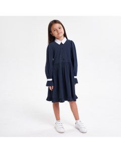 Синее платье School Latte kids wear