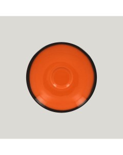 Блюдце LEA Orange 17см оранжевый LECLSA17OR Rak porcelain